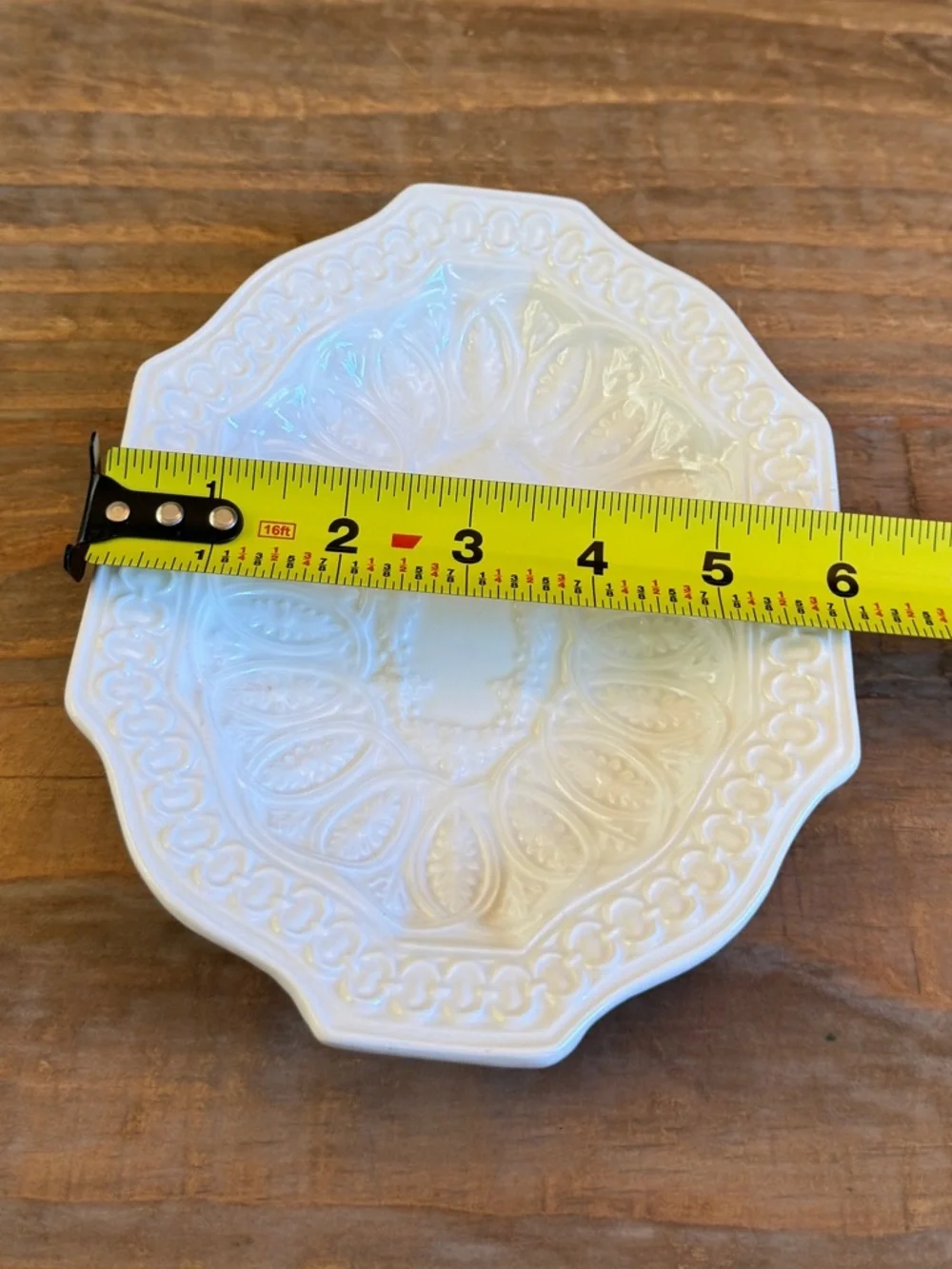 Labrazel White Porcelain Soap Dish Tray Italy